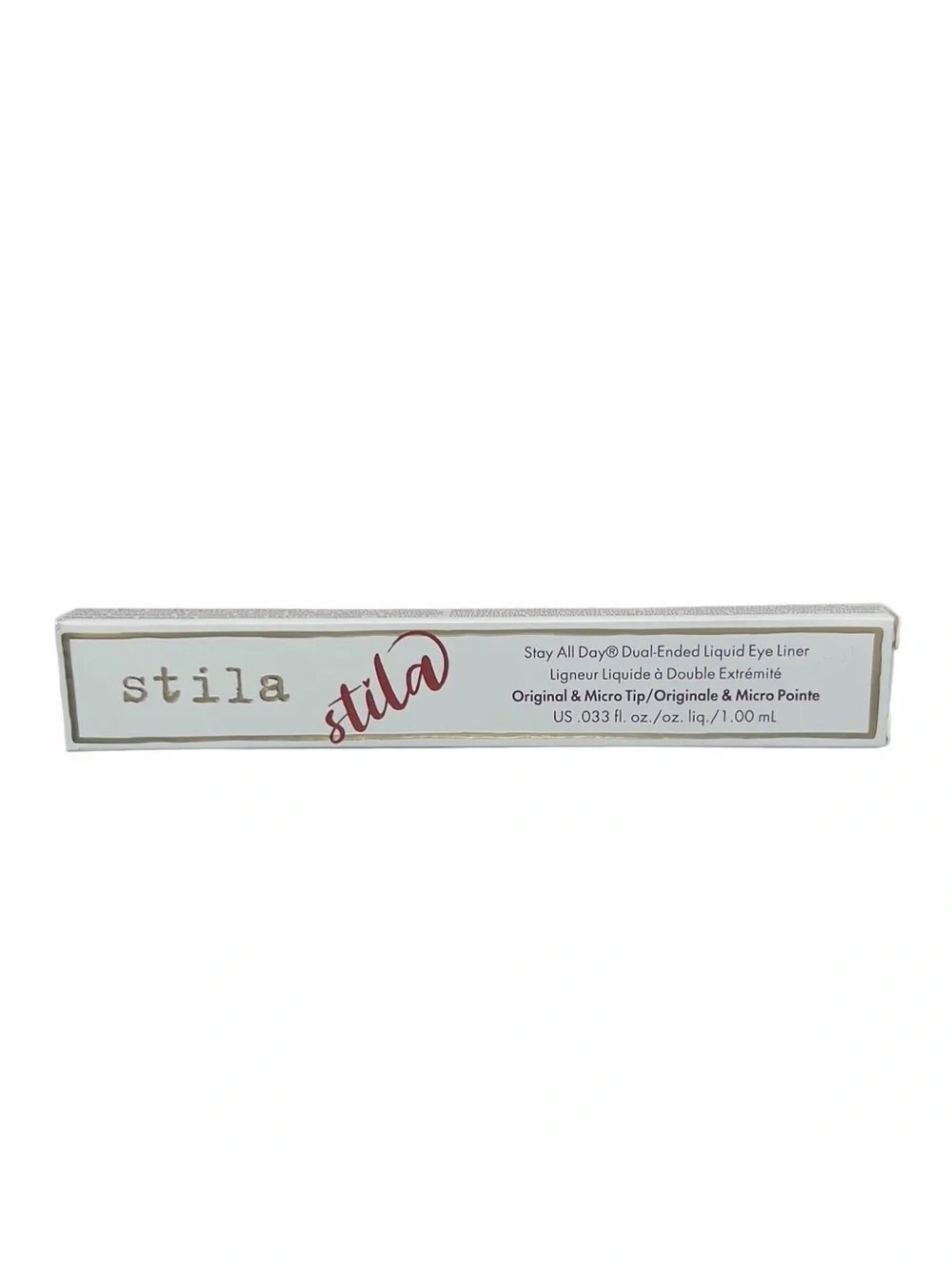 🍋2/$30 NIB Stila Stay All Day Dual-Ended Liquid Eye Liner: Shimmer Micro Tip